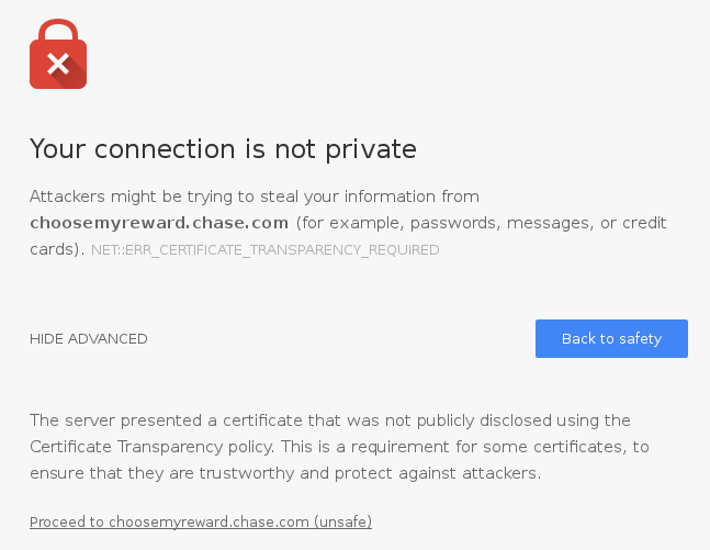 Fix Your connection is not privateAttackers might be trying to steal your  information 